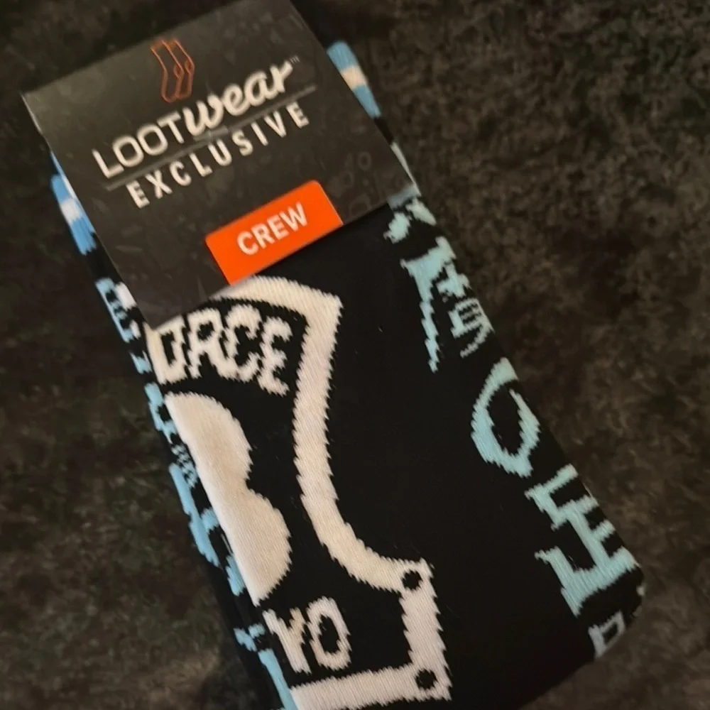 Lootwear FIRE FORCE Exclusive Crew Socks